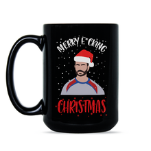 Roy Kent Coffee Mug Roy Kent Christmas Cup Oi Merry Fcking Christmas