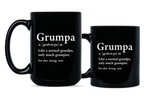 Grumpa Coffee Mug Grumpa Like a Regular Grandpa Only Grumpier Mug