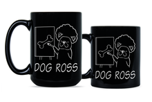 Dog Ross Mug Funny Dog Coffee Mug Painter Mug Dog Ross