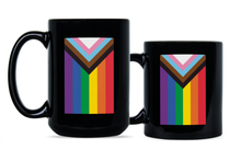 Progress Flag Mug LGBTQ Coffee Mug LGBTQIA Gift