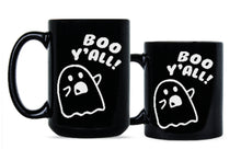 Boo Yall Mug Boo Y'all Cups Ghost Halloween Mug