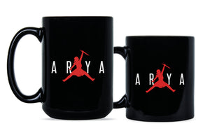 Arya Stark Jordan Mug Arya Stark Coffee Mug Arya Not Today Mug