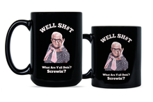 What Are Y’all Screwin Leslie Jordan What Are Y’all Doing Mug Black