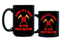 When its Grim be the Grim Reaper Mug Andy Reid Mahomes Coffee Cup