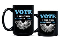Ruth Bader Ginsburg Mug RBG Vote Coffee Mug