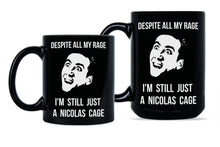 Despite All My Rage Nicolas Cage Mug Nicolas Cage Mug