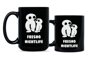 Fresno Nightcrawler Mug Fresno Alien Coffee Mug Fresno Nightlife