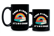 Take a Look Its in a Book Mug Books Lover Coffee Cup