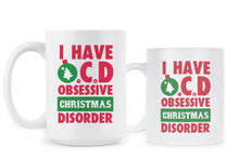 OCD Christmas Mug Obsessive Christmas Disorder Mug