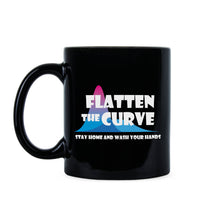 Flatten the Curve Wash Your Hands Coffee Mug Coronavirus Coffee Mug