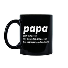 Papa Like A Grandpa Only Cooler Papa Coffee Mug Cute Grandpa Gifts