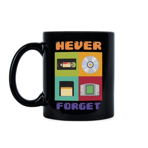90s Never Forget Mug 90s Coffee Mug Cup Nineties Gift
