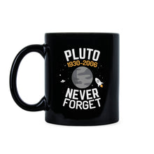 Pluto Never Forget Mug Pluto Planet Never Forget Coffee Mug