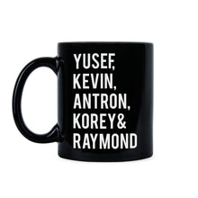 Central Park Five Mug Yusef Kevin Antron Korey Raymond Central Park 5 Coffee Mug
