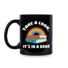 Take a Look Its in a Book Mug Books Lover Coffee Cup