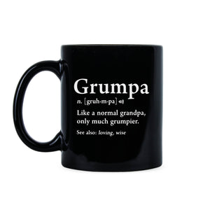 Grumpa Coffee Mug Grumpa Like a Regular Grandpa Only Grumpier Mug
