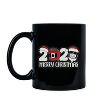 Christmas 2020 Mug Santa with Mask Mug 2020 Quarantine Christmas Coffee Mug