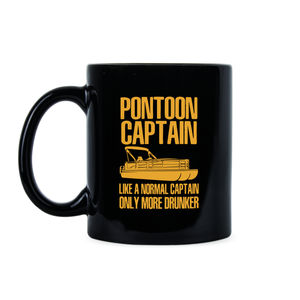 Pontoon Captain Mug Pontoon Captain Only More Drunker Coffee Mug