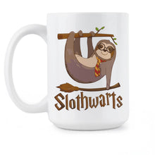 Slothwarts Funny Sloth Mug Slotherin Gryffinsnore Snoozlepuff Hanginclaw Cute Sloth Mug