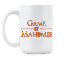 Patrick Mahomes Coffee Cup Game of Mahomes Mug