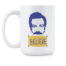 Ted Lasso Believe Mug Ted Lasso Coffee Cup