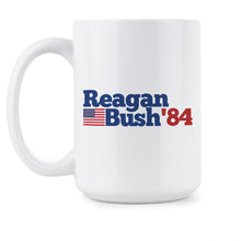 Reagan Bush 84 Mug Ronald Reagan Mug George HW Bush Mug