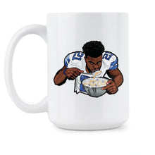 Feed the Zeke Mug Zeke Who Thats Who Coffee Mug