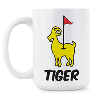 Tiger Goat Masters Mug Golf Coffee Mug Golf Lover Gifts