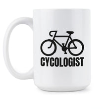 Cycologist Mug Cyclist Coffee Mug Funny Cycling Mugs Cup