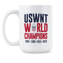 US Women’s National Team Mug United States Women Soccer Four Stars Mug