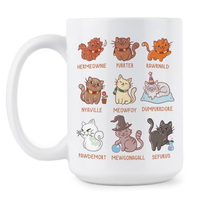 Potter Cats Mug Potter Cats Coffee Cup