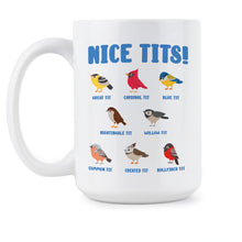 Tits Bird Coffee Mug Tit Birds Coffee Cup Funny