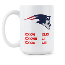 Brady Goat Mug Six Rings Patriots Tommy 6 Rings Mug