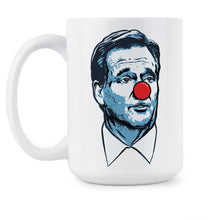 Roger Goodell Clown Coffee Mug Goodell Clown Mug