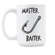 Master Baiter Mug Funny Fishing Mug