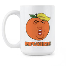 Impeached Mug Impeachment Mug Impeach Trump Peach Coffee Mug