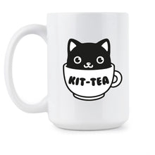 Kit Tea Mug Kitty Cat Coffee Cup