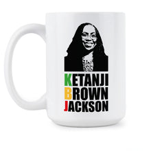 Ketanji Brown Jackson Mug KBJ Coffee Cup Justice