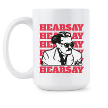Johnny Depp Mug Hearsay Depp Heard Coffee Cup