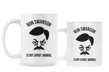 Ron Swanson Mug Ron Swanson Is My Spirit Animal Coffee Mug