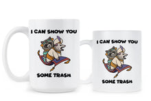 I Can Show You Some Trash Mug Funny Raccoon Coffee Mug Possum Cup