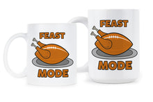 Feast Mode Thanksgiving Coffee Mugs Funny Thanksgiving Gifts