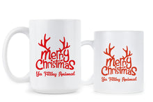 Merry Christmas Ya Filthy Animal Mug Funny Christmas Coffee Mugs
