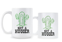 Not a Hugger Coffee Mug Not a Hugger Cactus Mug