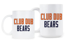 Club Dub Bears Coffee Mug Chicago Football Mug