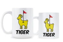 Tiger Goat Masters Mug Golf Coffee Mug Golf Lover Gifts