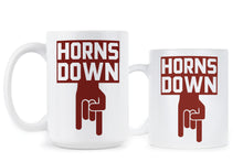 Horns Down Mug Horns Down Oklahoma Horns Down Texas