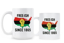 Freeish Since 1865 Juneteenth Mug Juneteenth Coffee Cup Black History Mug
