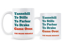 Miami Miracle Mug Dolphins Football Mug Miami Miracle