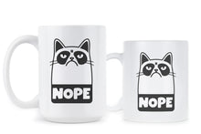 Grumpy Cat Mug Grumpy Cat Nope Coffee Mug